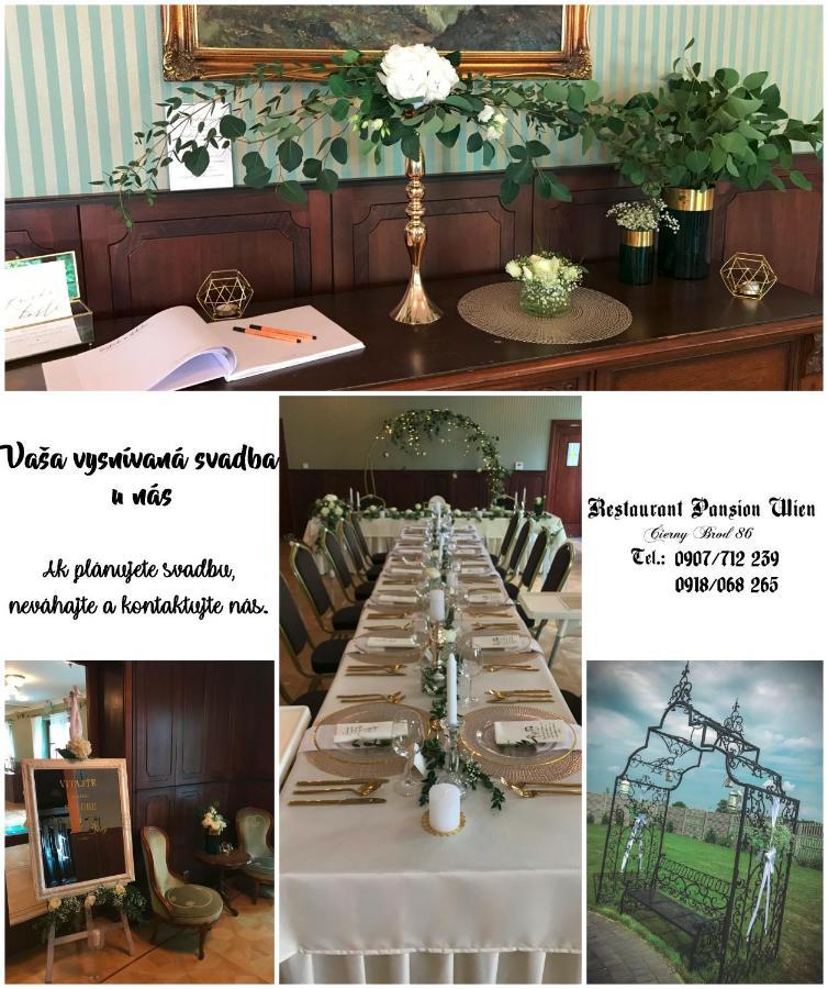 Restaurant Pansion Wien Cierny Brod المظهر الخارجي الصورة